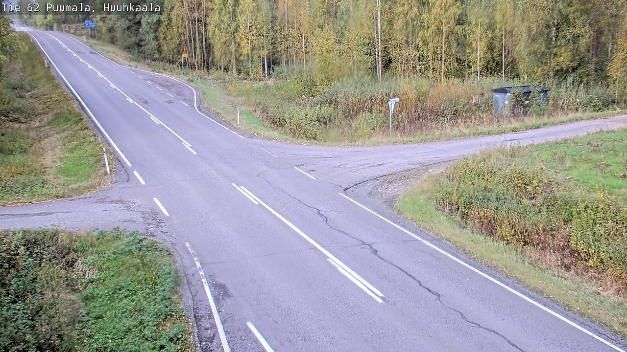 Weather Camera Image Road 62 Puumala, Huuhkaala, Puumala, Etelä-Savo