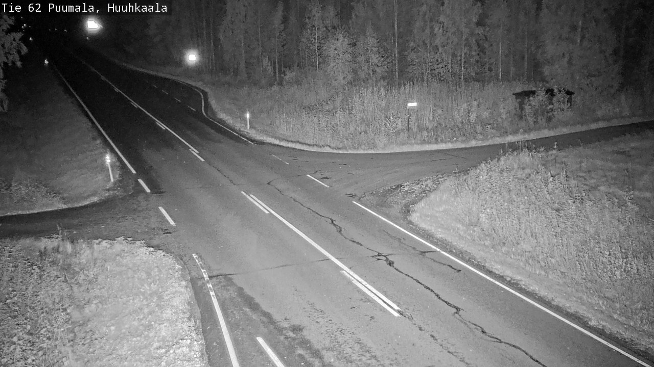 Weather Camera Image Road 62 Puumala, Huuhkaala, Puumala, Etelä-Savo