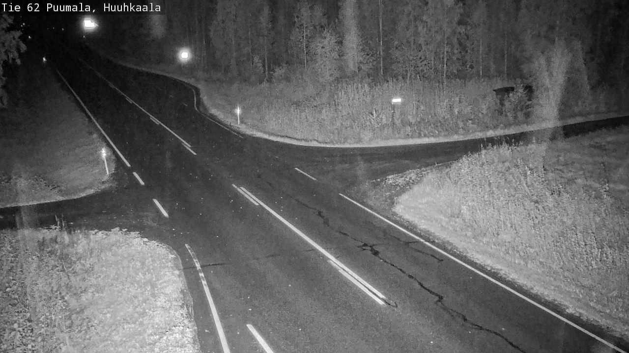Weather Camera Image Road 62 Puumala, Huuhkaala, Puumala, Etelä-Savo