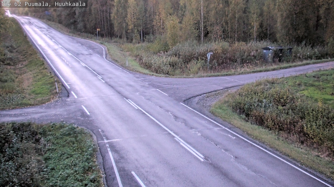 Weather Camera Image Road 62 Puumala, Huuhkaala, Puumala, Etelä-Savo