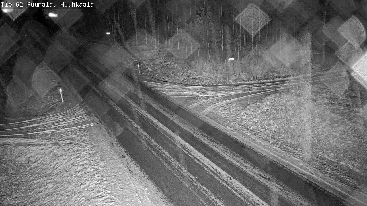 Weather Camera Image Väg 62 Puumala, Huuhkaala, Puumala, Etelä-Savo