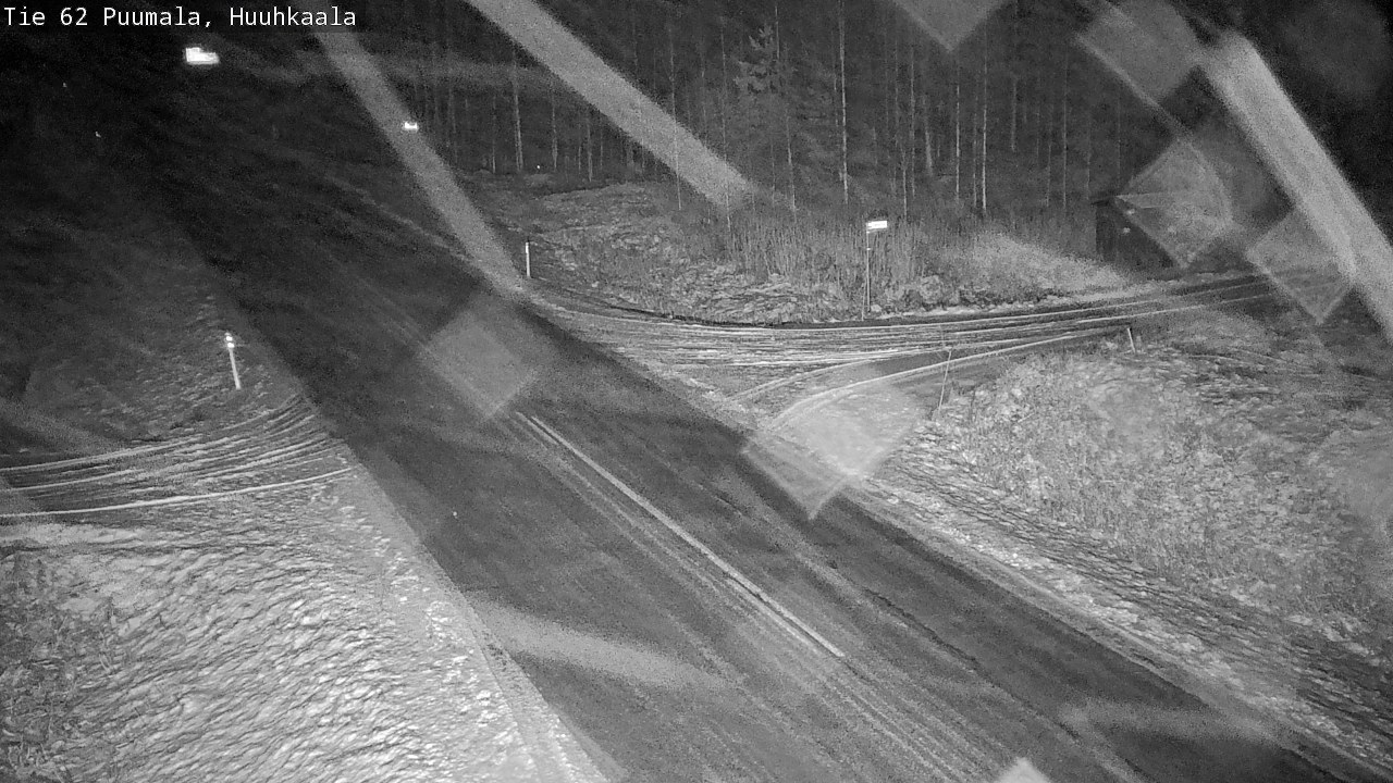 Weather Camera Image Väg 62 Puumala, Huuhkaala, Puumala, Etelä-Savo