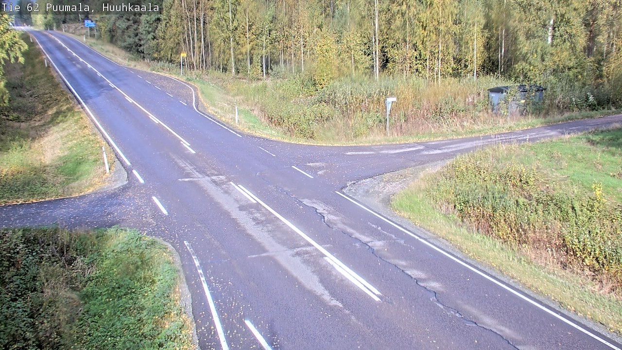 Weather Camera Image Road 62 Puumala, Huuhkaala, Puumala, Etelä-Savo