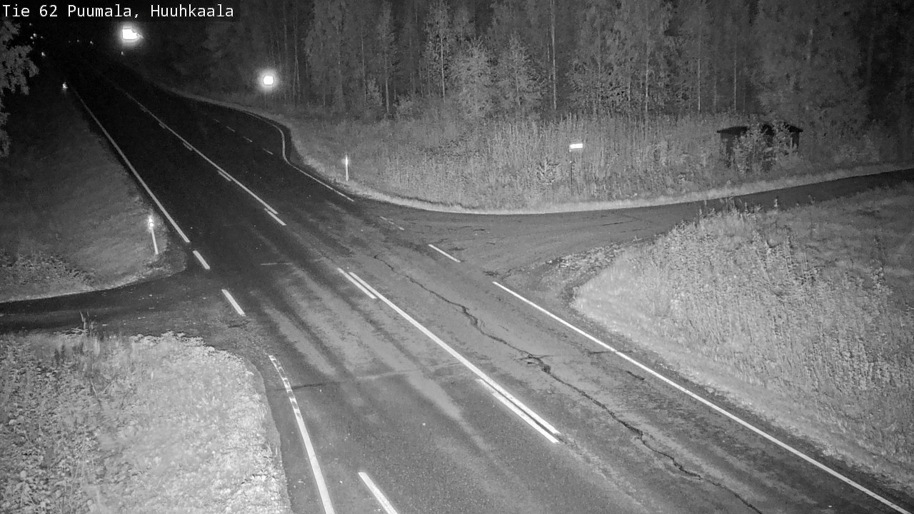 Weather Camera Image Road 62 Puumala, Huuhkaala, Puumala, Etelä-Savo