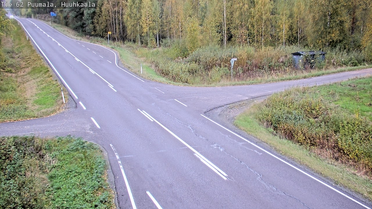 Weather Camera Image Road 62 Puumala, Huuhkaala, Puumala, Etelä-Savo