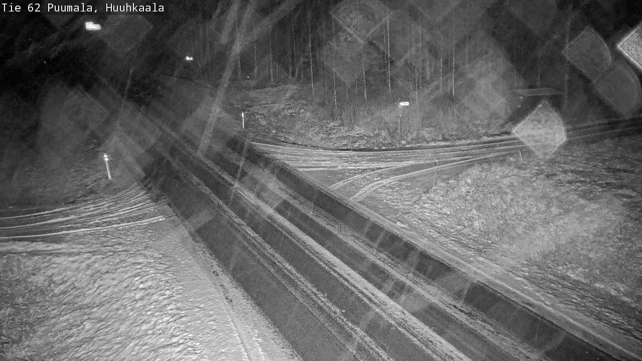 Weather Camera Image Väg 62 Puumala, Huuhkaala, Puumala, Etelä-Savo