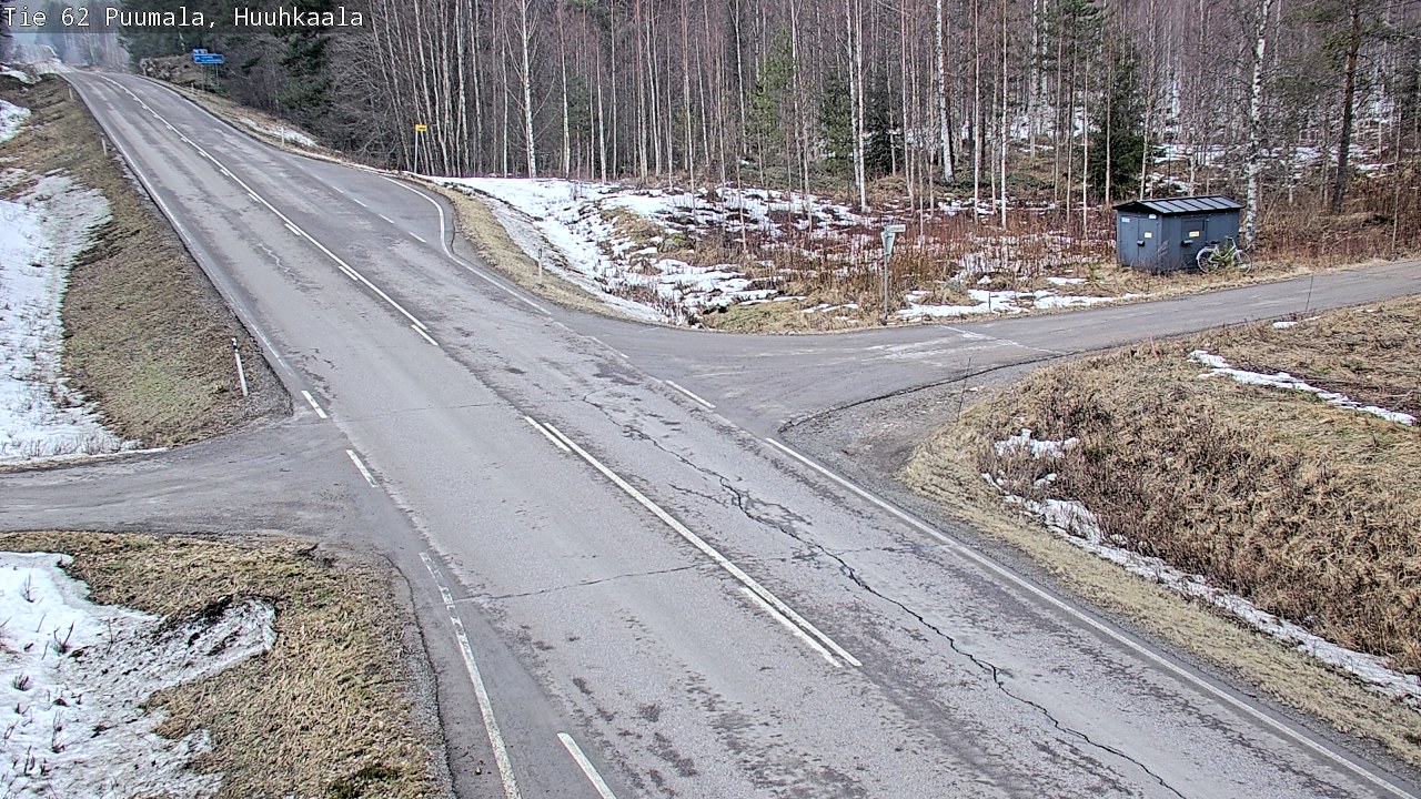 Weather Camera Image Road 62 Puumala, Huuhkaala, Puumala, Etelä-Savo