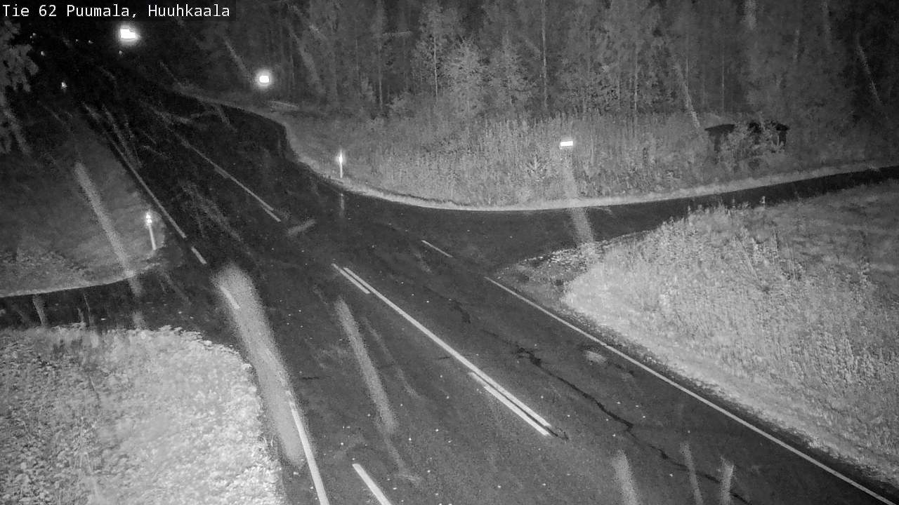 Weather Camera Image Road 62 Puumala, Huuhkaala, Puumala, Etelä-Savo