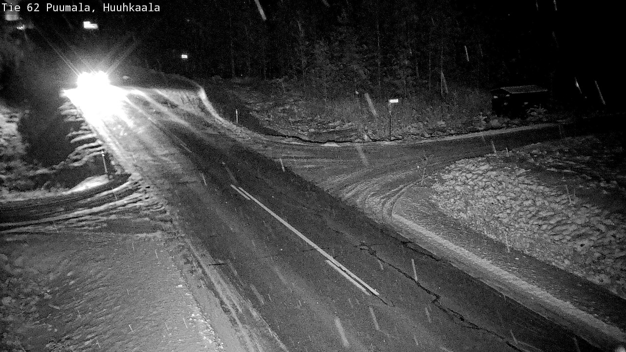 Weather Camera Image Väg 62 Puumala, Huuhkaala, Puumala, Etelä-Savo