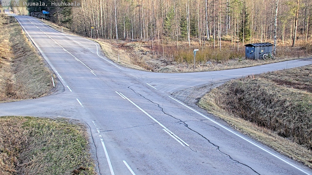Weather Camera Image Road 62 Puumala, Huuhkaala, Puumala, Etelä-Savo