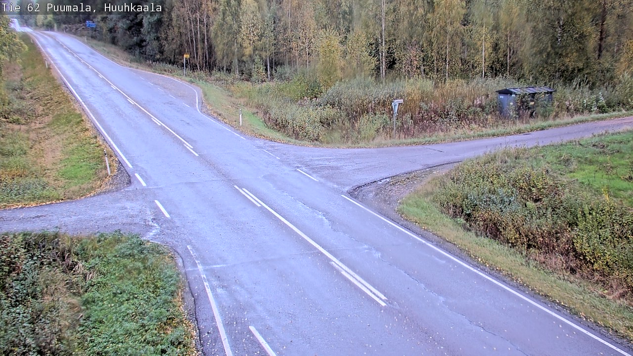 Weather Camera Image Road 62 Puumala, Huuhkaala, Puumala, Etelä-Savo