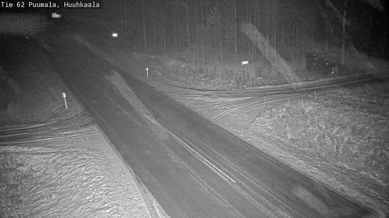 Weather Camera Image Väg 62 Puumala, Huuhkaala, Puumala, Etelä-Savo