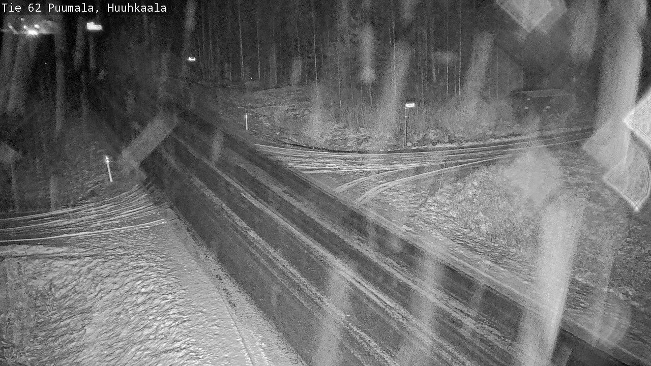 Weather Camera Image Väg 62 Puumala, Huuhkaala, Puumala, Etelä-Savo