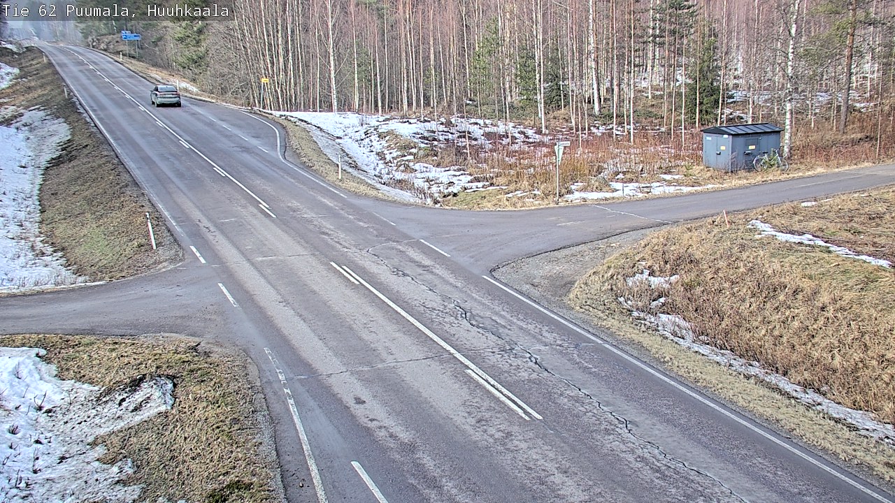 Weather Camera Image Road 62 Puumala, Huuhkaala, Puumala, Etelä-Savo