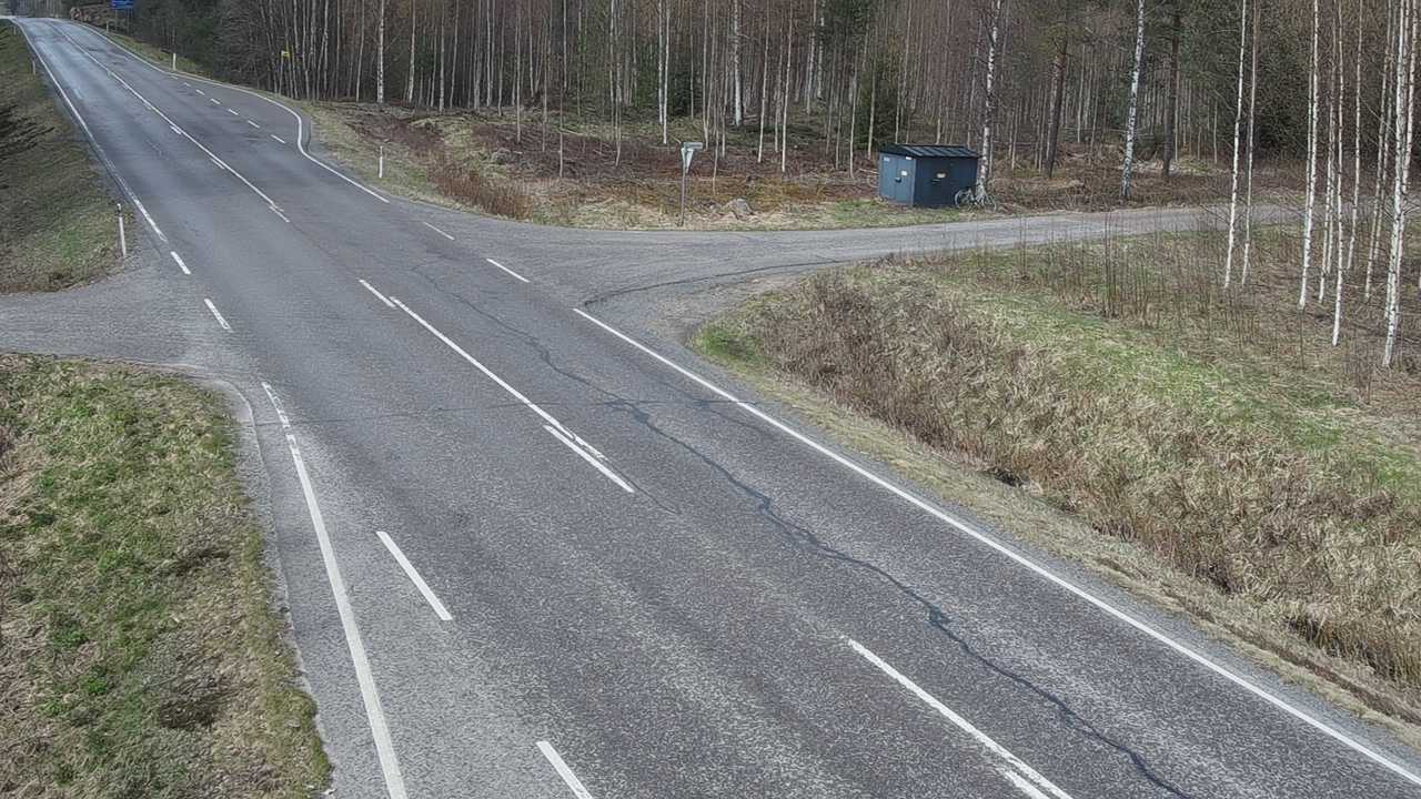 Weather Camera Image Väg 62 Puumala, Huuhkaala, Puumala, Etelä-Savo