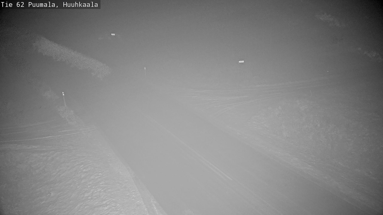Weather Camera Image Väg 62 Puumala, Huuhkaala, Puumala, Etelä-Savo