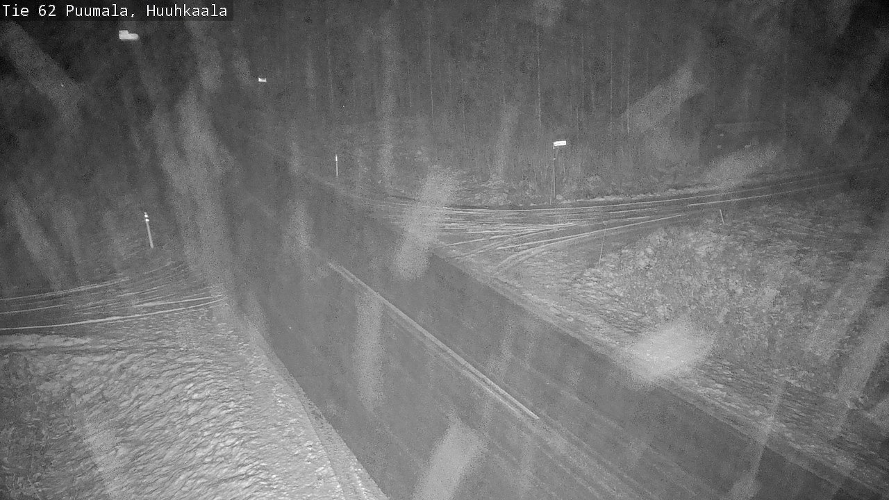 Weather Camera Image Väg 62 Puumala, Huuhkaala, Puumala, Etelä-Savo