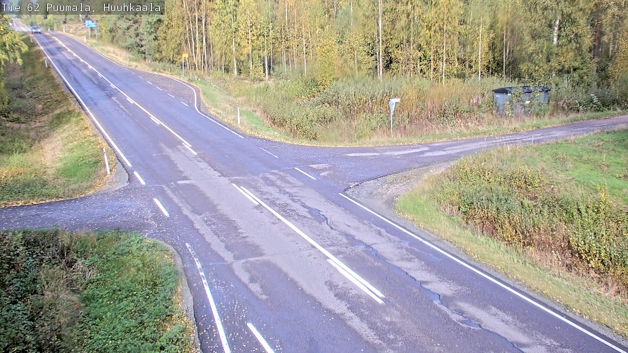 Weather Camera Image Road 62 Puumala, Huuhkaala, Puumala, Etelä-Savo