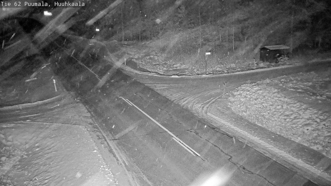 Weather Camera Image Väg 62 Puumala, Huuhkaala, Puumala, Etelä-Savo