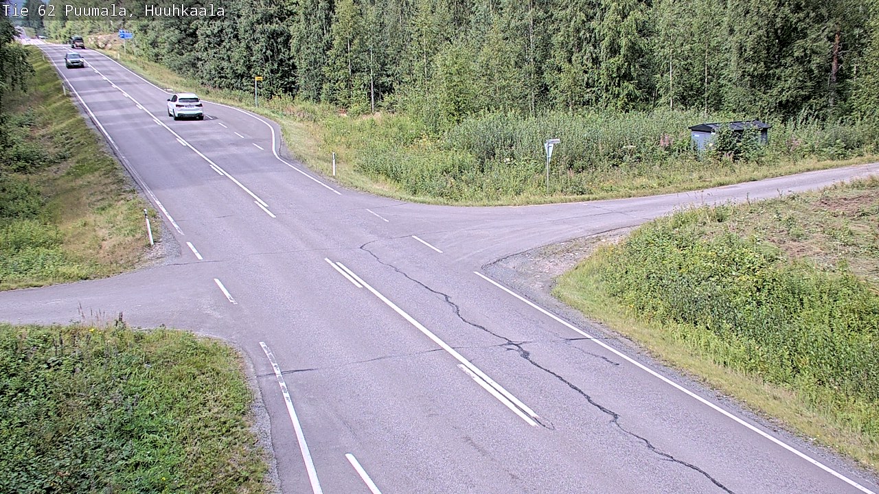 Kelikamerat Kuva Tie 62 Puumala, Huuhkaala, Puumala, Etelä-Savo