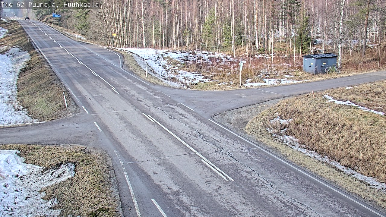 Weather Camera Image Road 62 Puumala, Huuhkaala, Puumala, Etelä-Savo