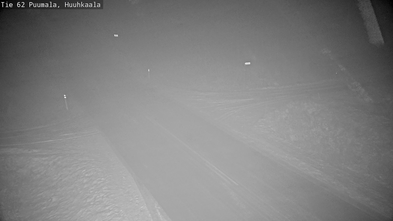 Weather Camera Image Väg 62 Puumala, Huuhkaala, Puumala, Etelä-Savo