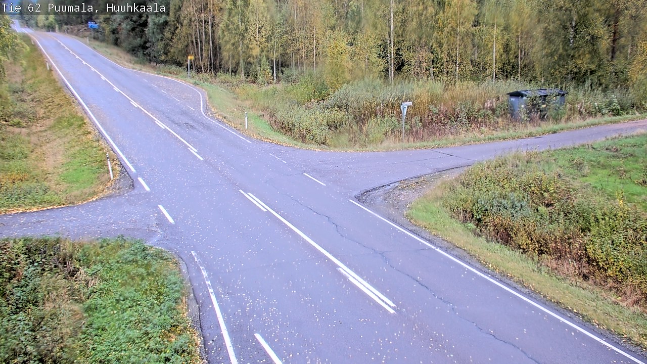 Weather Camera Image Road 62 Puumala, Huuhkaala, Puumala, Etelä-Savo