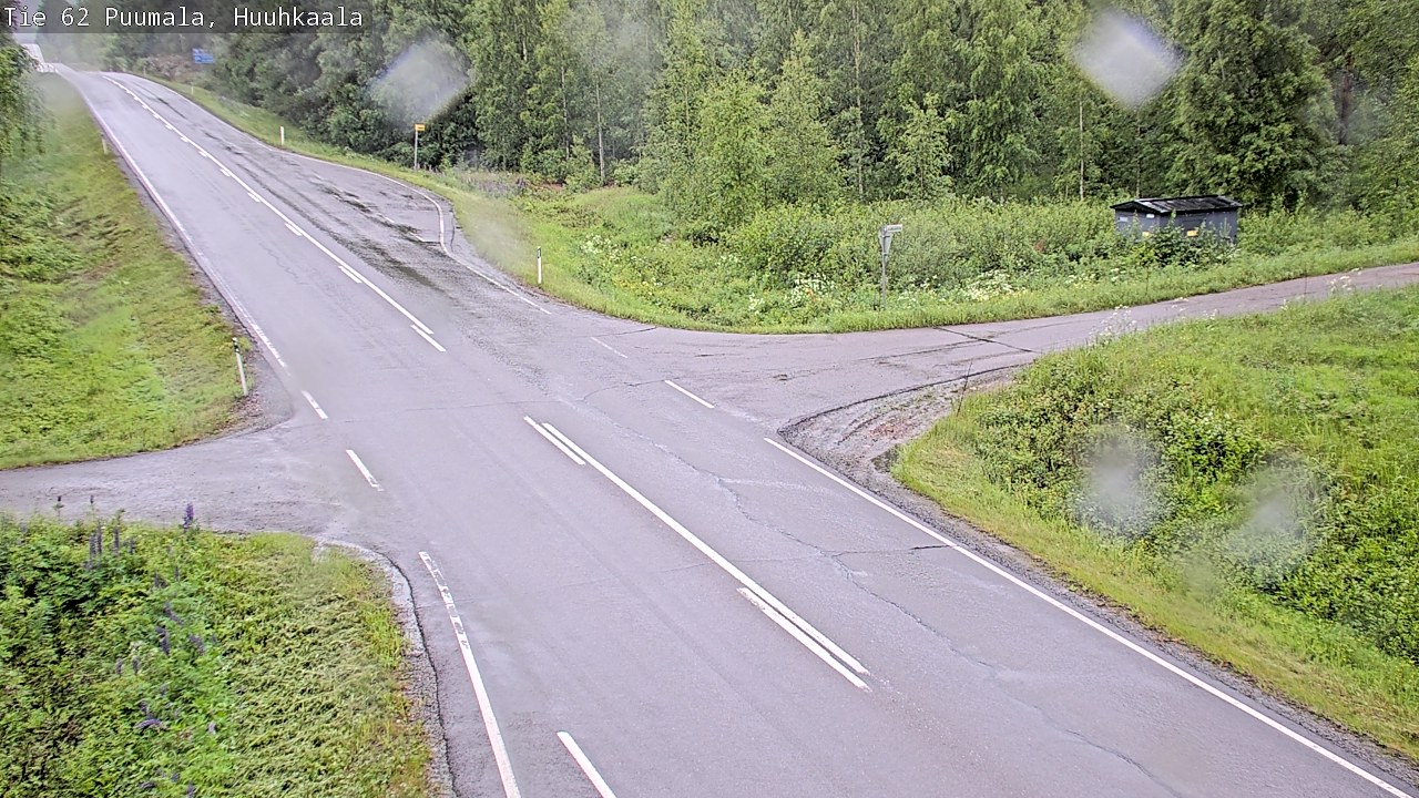 Weather Camera Image Road 62 Puumala, Huuhkaala, Puumala, Etelä-Savo