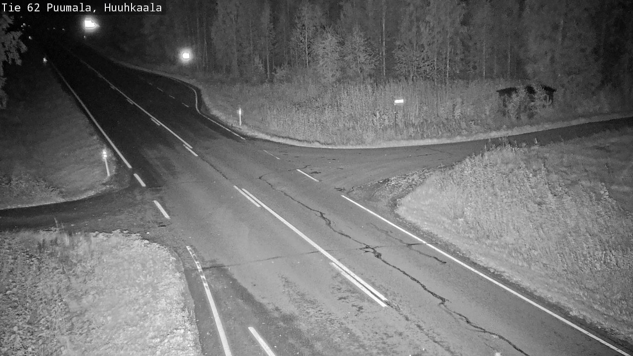 Weather Camera Image Road 62 Puumala, Huuhkaala, Puumala, Etelä-Savo