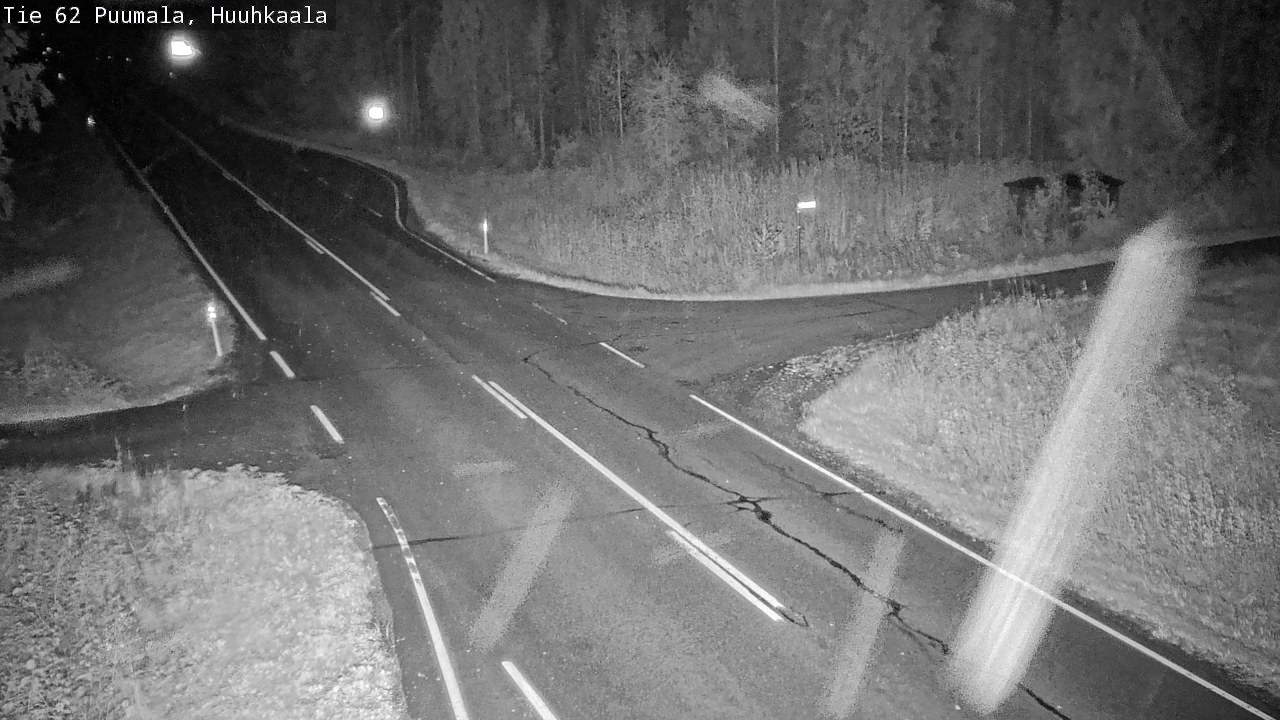 Weather Camera Image Road 62 Puumala, Huuhkaala, Puumala, Etelä-Savo