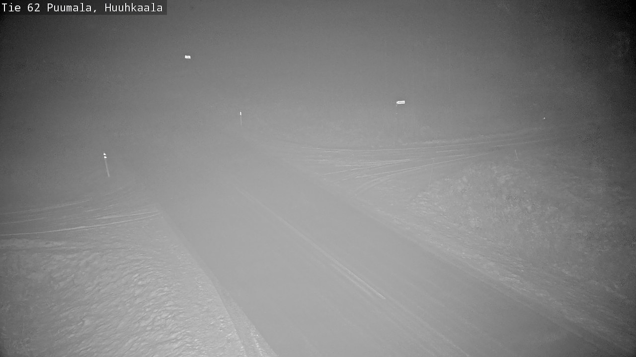 Weather Camera Image Väg 62 Puumala, Huuhkaala, Puumala, Etelä-Savo