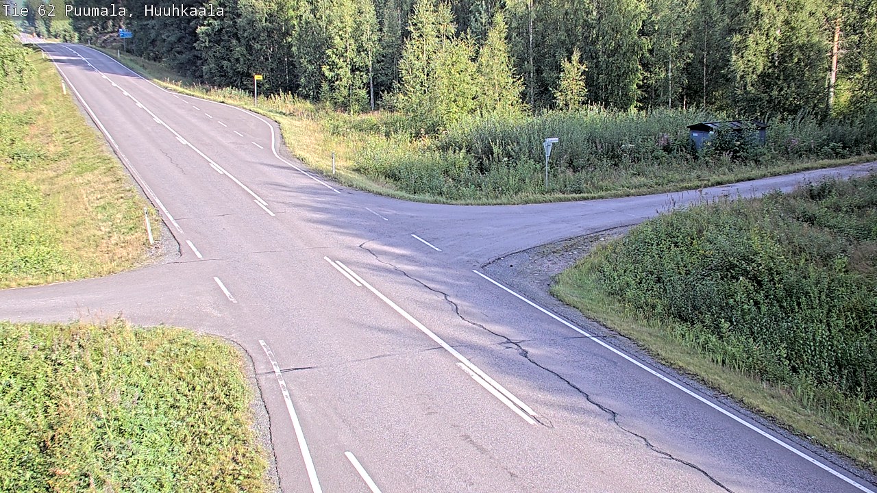 Kelikamerat Kuva Tie 62 Puumala, Huuhkaala, Puumala, Etelä-Savo