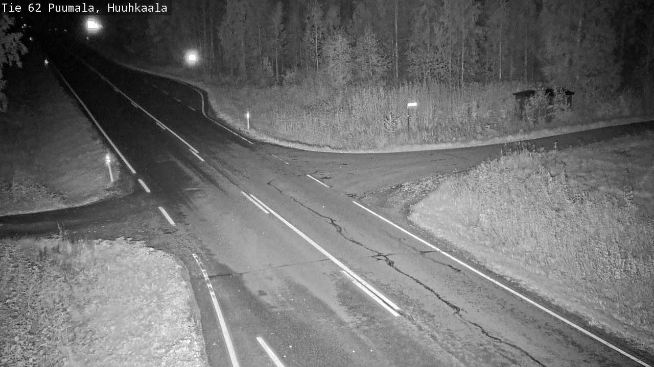 Weather Camera Image Road 62 Puumala, Huuhkaala, Puumala, Etelä-Savo
