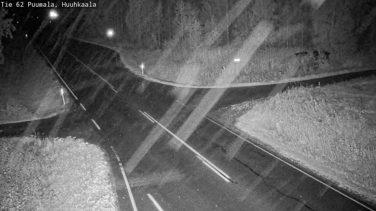 Weather Camera Image Road 62 Puumala, Huuhkaala, Puumala, Etelä-Savo