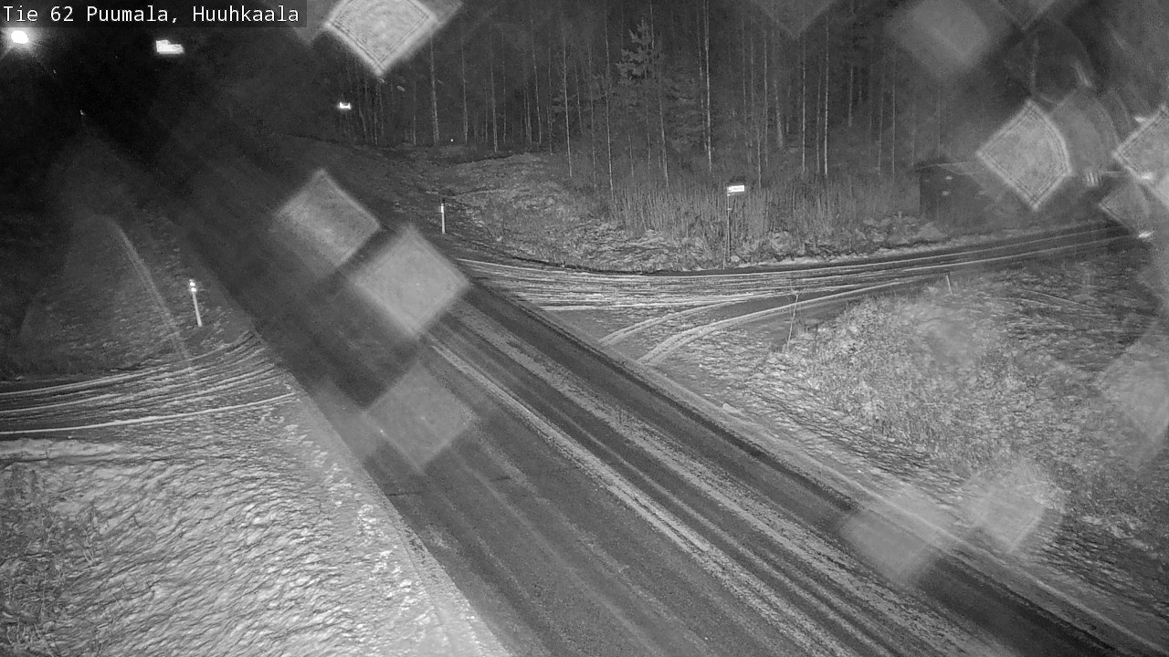 Weather Camera Image Väg 62 Puumala, Huuhkaala, Puumala, Etelä-Savo