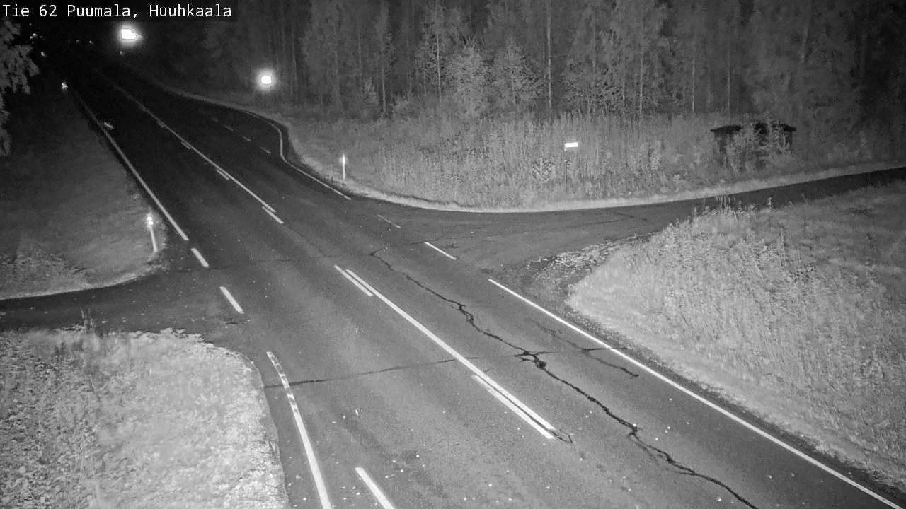 Weather Camera Image Road 62 Puumala, Huuhkaala, Puumala, Etelä-Savo