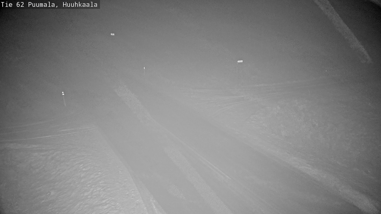 Weather Camera Image Väg 62 Puumala, Huuhkaala, Puumala, Etelä-Savo