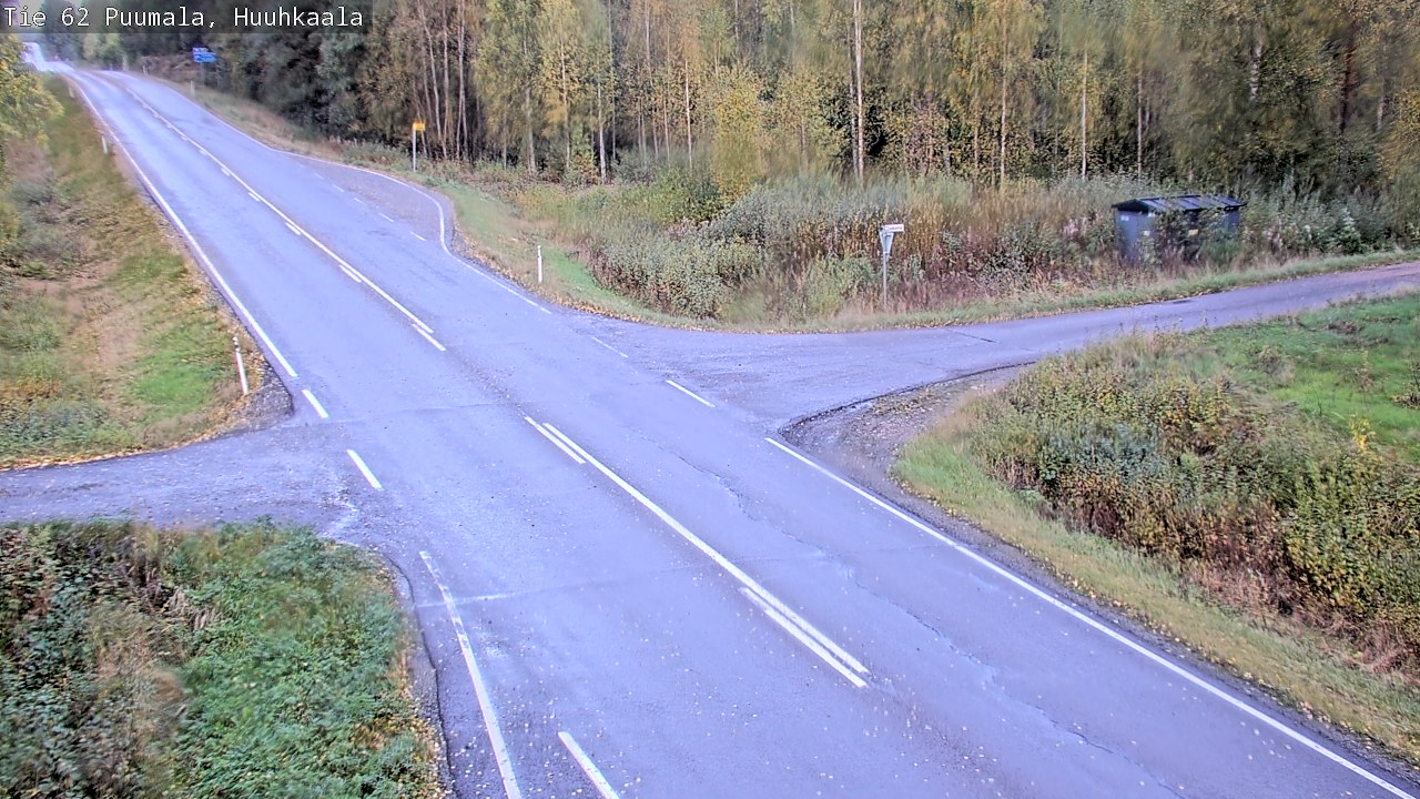 Weather Camera Image Road 62 Puumala, Huuhkaala, Puumala, Etelä-Savo