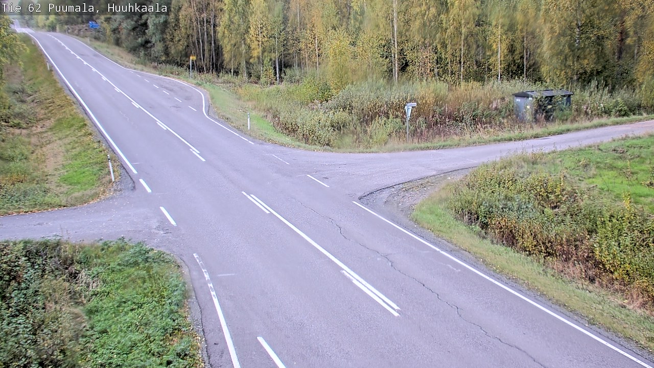 Weather Camera Image Road 62 Puumala, Huuhkaala, Puumala, Etelä-Savo