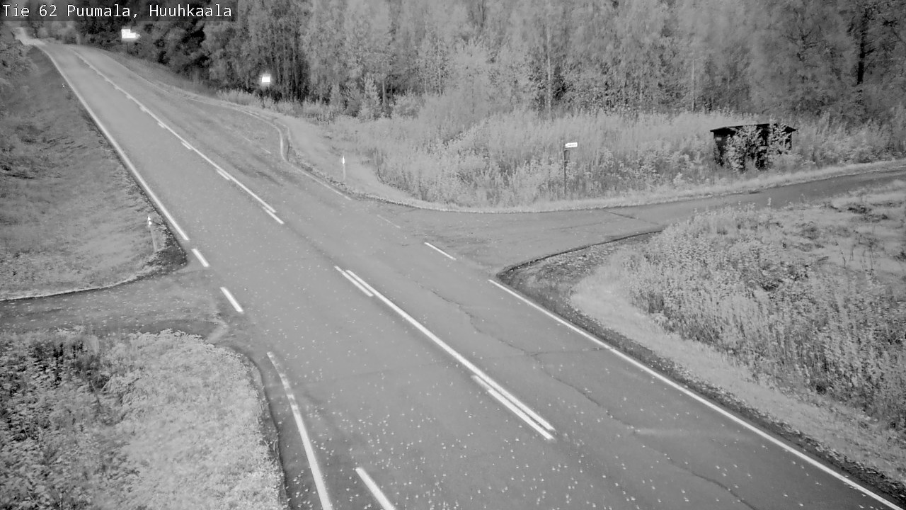 Weather Camera Image Road 62 Puumala, Huuhkaala, Puumala, Etelä-Savo