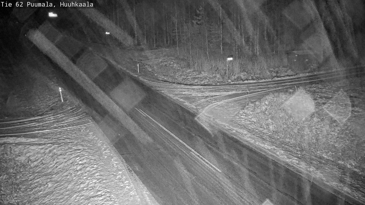 Weather Camera Image Väg 62 Puumala, Huuhkaala, Puumala, Etelä-Savo