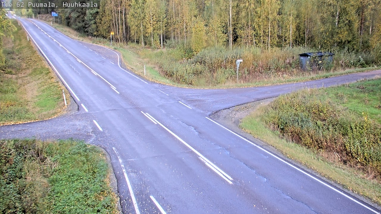 Weather Camera Image Road 62 Puumala, Huuhkaala, Puumala, Etelä-Savo