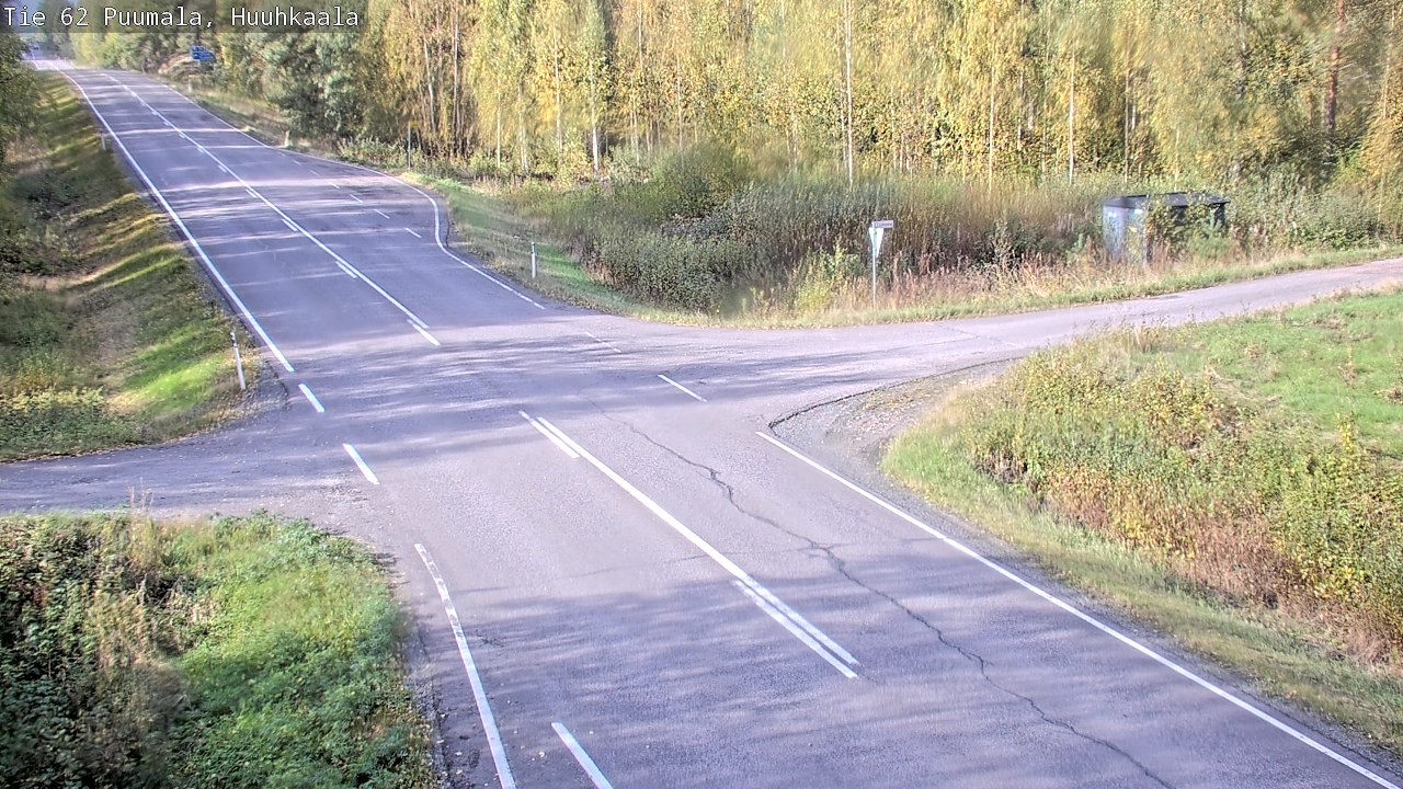 Weather Camera Image Road 62 Puumala, Huuhkaala, Puumala, Etelä-Savo