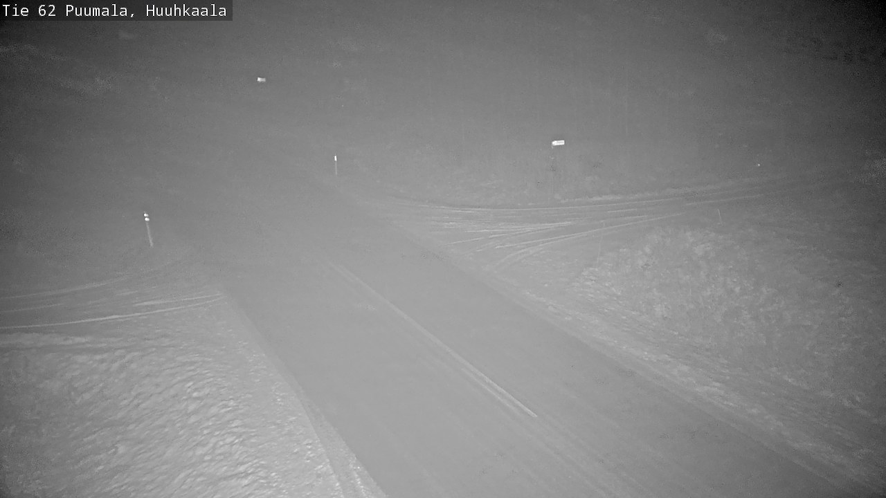 Weather Camera Image Väg 62 Puumala, Huuhkaala, Puumala, Etelä-Savo