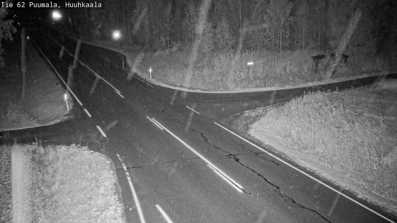 Weather Camera Image Road 62 Puumala, Huuhkaala, Puumala, Etelä-Savo