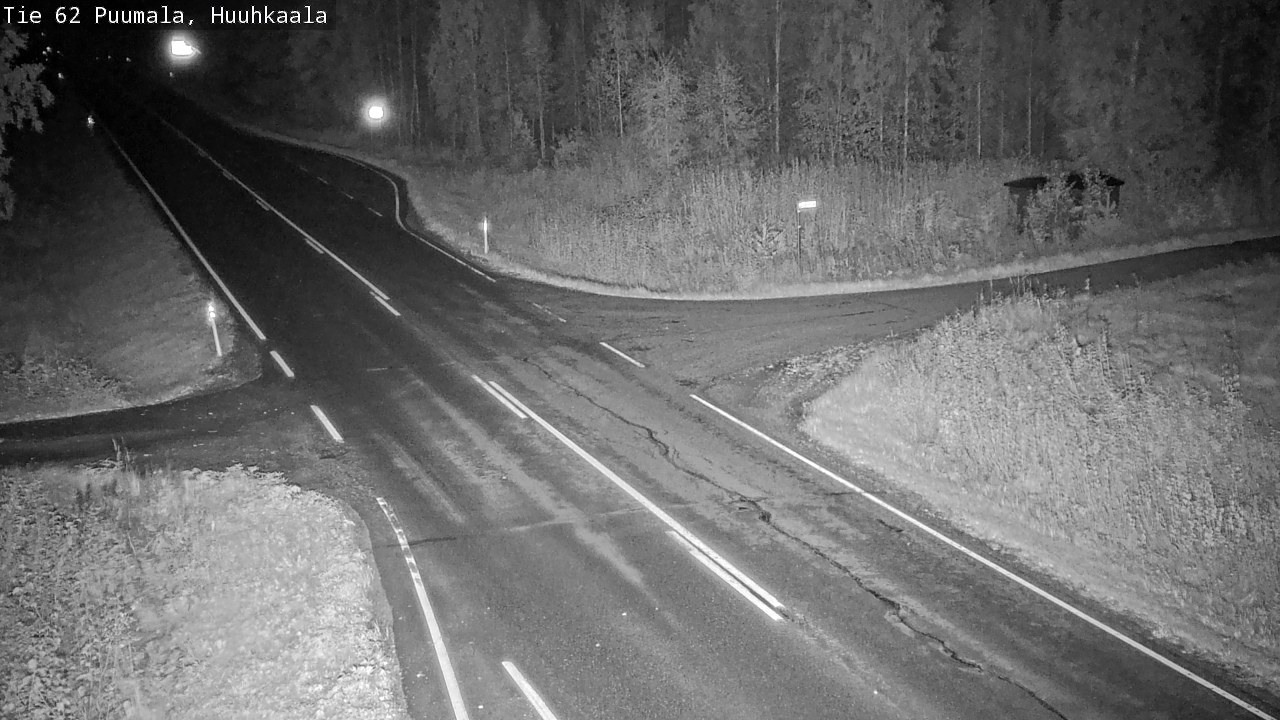 Weather Camera Image Road 62 Puumala, Huuhkaala, Puumala, Etelä-Savo