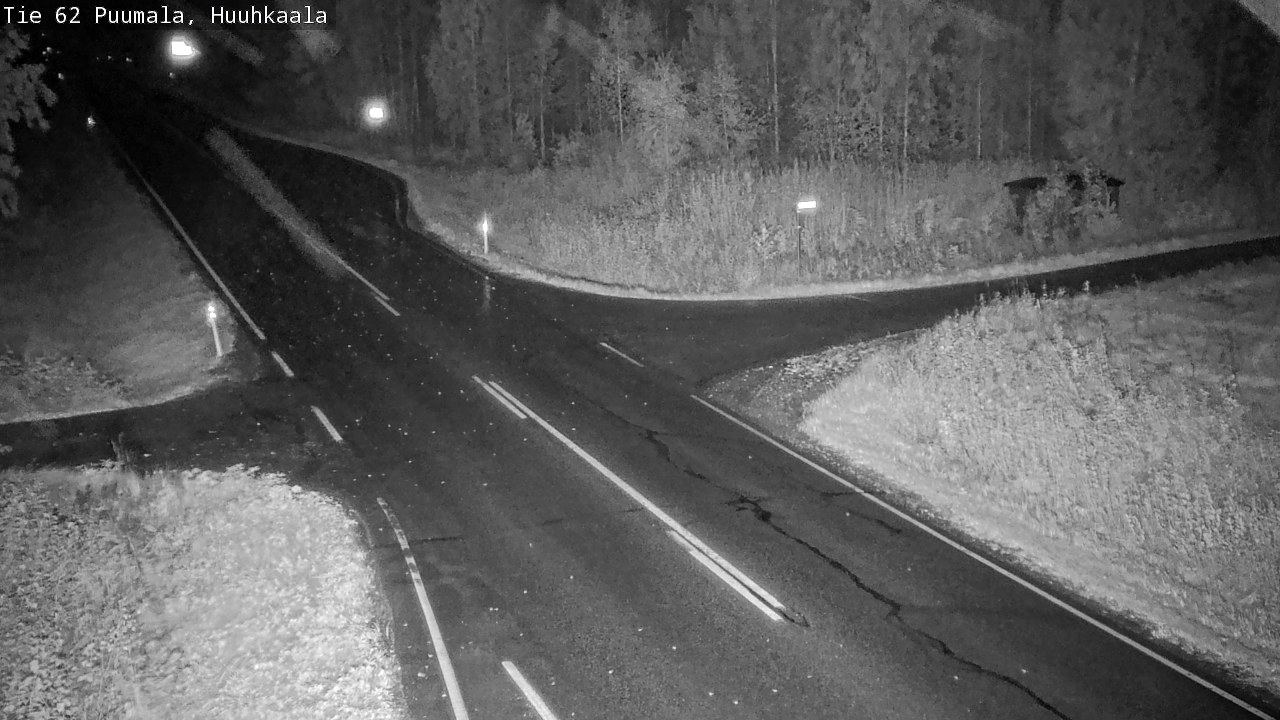 Weather Camera Image Road 62 Puumala, Huuhkaala, Puumala, Etelä-Savo