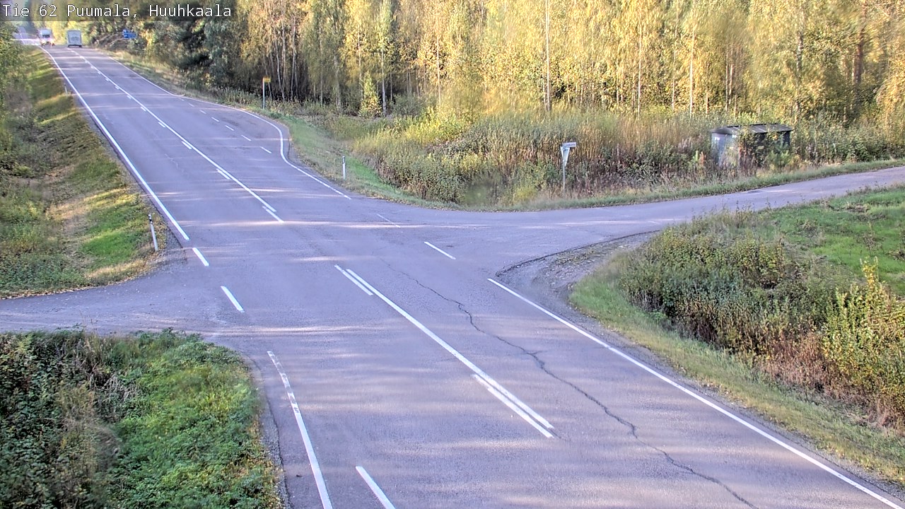 Weather Camera Image Väg 62 Puumala, Huuhkaala, Puumala, Etelä-Savo