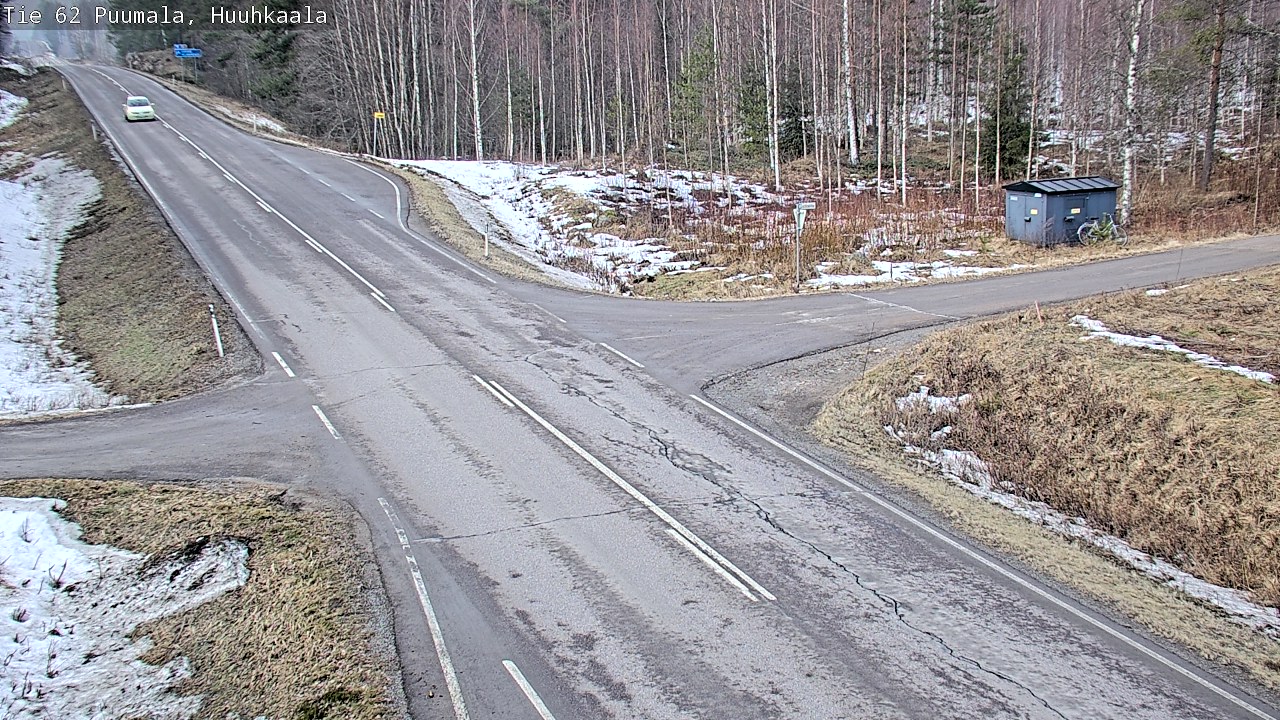 Weather Camera Image Road 62 Puumala, Huuhkaala, Puumala, Etelä-Savo