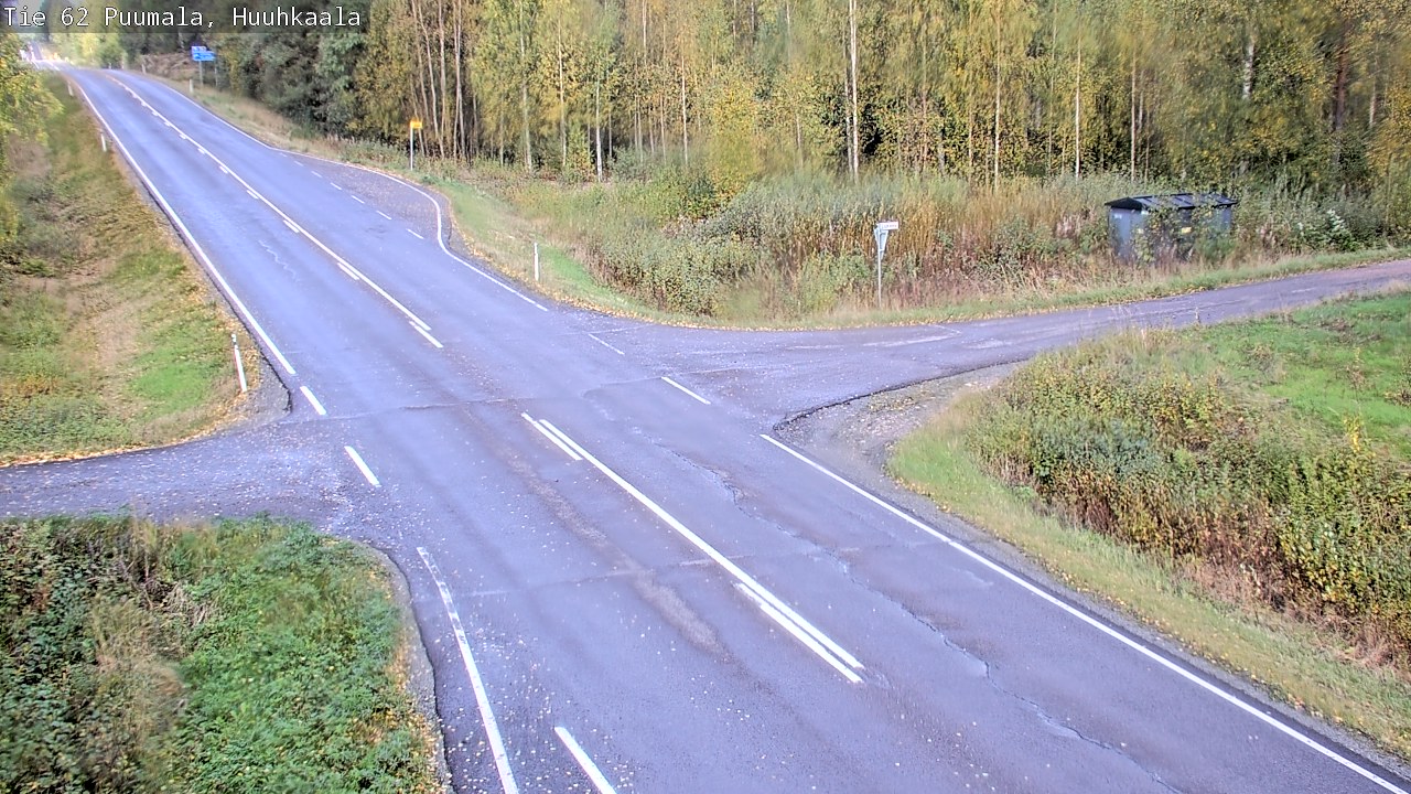 Weather Camera Image Road 62 Puumala, Huuhkaala, Puumala, Etelä-Savo